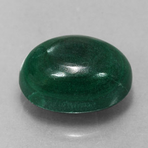2,02 ctw natürlicher grüner Malachit, Oval Schliff, Lichtundurchlässig