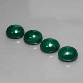 ct natürliche grüner Malachit-Edelsteine, Oval Schliff, Lichtundurchlässig