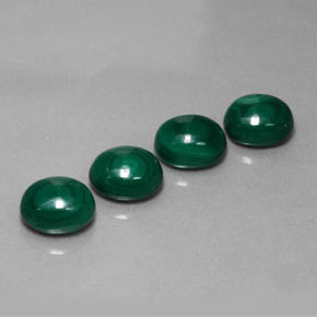  ct natürliche grüner Malachit-Edelsteine, Oval Schliff, Lichtundurchlässig