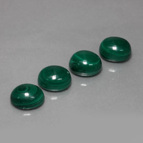  ct natürliche grüner Malachit-Edelsteine, Oval Schliff, Lichtundurchlässig