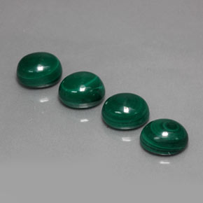  ct natürliche grüner Malachit-Edelsteine, Oval Schliff, Lichtundurchlässig
