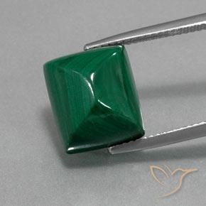 13.33ct Natürlicher Grün Malachit, Baguette, Lichtundurchlässig