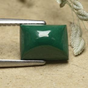 9,17 ctw natürlicher Vielfarbig-grün Malachit, Baguette, Lichtundurchlässig