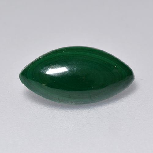 2,05 ctw natürlicher grüner Malachit, Marquise, Lichtundurchlässig