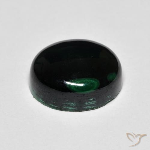 9,17 ctw natürlicher Grün Malachit, Oval, Lichtundurchlässig