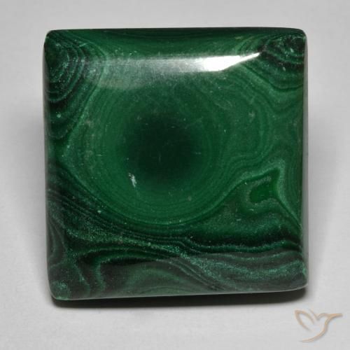 68.84ct Natürlicher Kieferngrün Malachit, Quadrat, Lichtundurchlässig