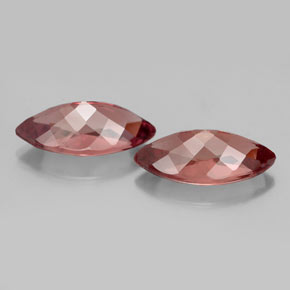  ct natürliche Rose Malaya-Granat-Edelsteine, Marquise, VS