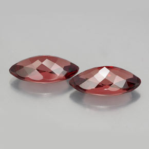  ct natürliche Rose Malaya-Granat-Edelsteine, Marquise, VVS