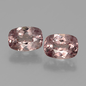 2,28 ct natürliche rosafarbener Malaya-Granat-Edelsteine, Kissenschliff, VS