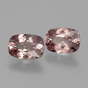 2,28 ct natürliche rosafarbener Malaya-Granat-Edelsteine, Kissenschliff, VS