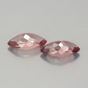  ct natürliche rosafarbener Malaya-Granat-Edelsteine, Marquise, VVS