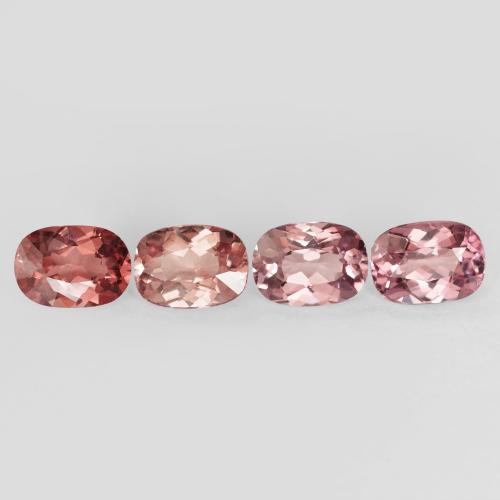 4.36ctw Natürlicher Himbeerrot Malaya-Granat, Kissen, VVS-VS, Photo A