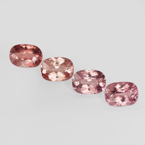4.36 ct natürliche Himbeerrot Malaya-Granat-Edelsteine, Kissen, VVS-VS