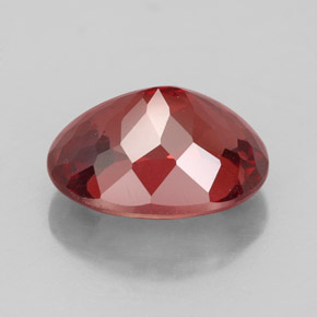 3,56 ctw natürlicher rosafarbener Malaya-Granat, Oval Schliff, VVS-VS