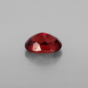 1,07 ctw natürlicher orangefarbener Malaya-Granat, Oval Schliff, VS