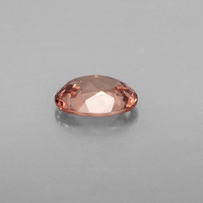 0,85 ctw natürlicher rosafarbener Malaya-Granat, Oval Schliff, VVS-VS