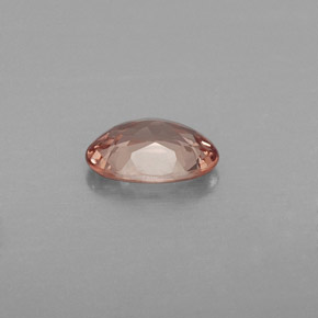 0,76 ctw natürlicher gelber Malaya-Granat, Oval Schliff, VVS-VS