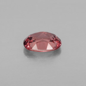 1,05 ctw natürlicher rosafarbener Malaya-Granat, Oval Schliff, VVS