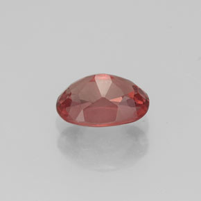 1,05 ctw natürlicher rosafarbener Malaya-Granat, Oval Schliff, VVS-VS