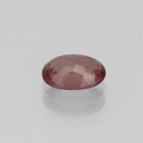 0,87 ctw natürlicher rosafarbener Malaya-Granat, Oval Schliff, VS