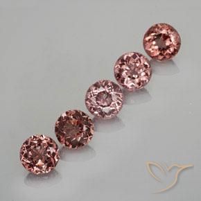 3.62 ct natürliche Tiefes Weinrot Malaya-Granat-Edelsteine, Runden, VS