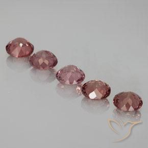 3.62 ct natürliche Tiefes Weinrot Malaya-Granat-Edelsteine, Runden, VS