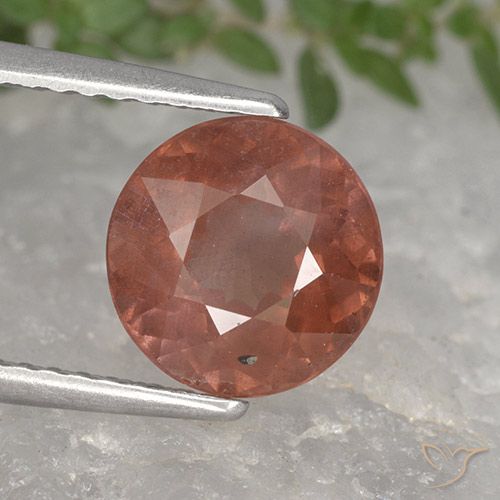 2.56ct Natürlicher Himbeerrosa Malaya-Granat, Runden, VS