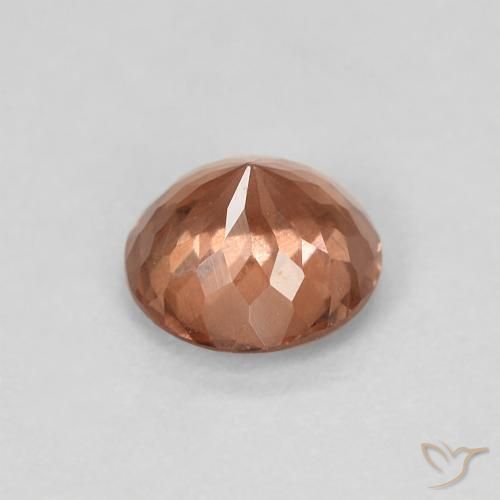 9,17 ctw natürlicher Orangerosa Malaya-Granat, Runden, VS