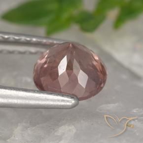 9,17 ctw natürlicher rose-rosa Malaya-Granat, Runden, VS