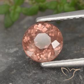 9,17 ctw natürlicher Himbeerrosa Malaya-Granat, Runden, VS