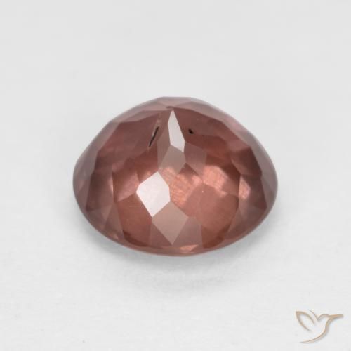 9,17 ctw natürlicher Himbeerrosa Malaya-Granat, Runden, VS