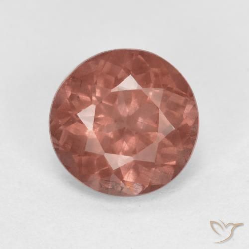 0.83ct Natürlicher Mittelrosa Malaya-Granat, Runden, VS