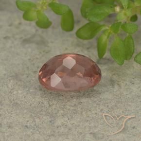 9,17 ctw natürlicher Himbeerrosa Malaya-Granat, Oval, VS
