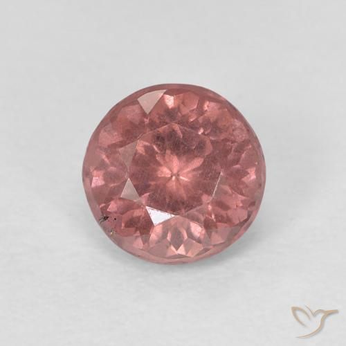 0.80ct Natürlicher Mittelrosa Malaya-Granat, Runden, VS