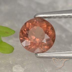 9,17 ctw natürlicher Himbeerrosa Malaya-Granat, Runden, VS