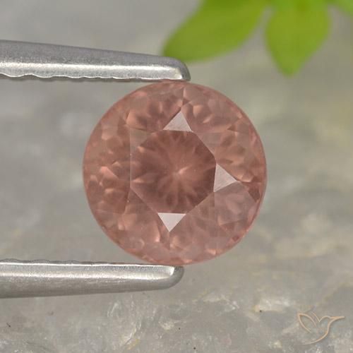 0.78ct Natürlicher Mittelrosa Malaya-Granat, Runden, VS