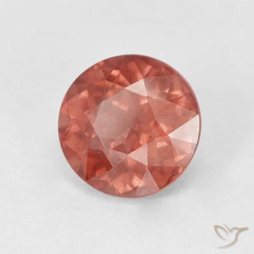 9,17 ctw natürlicher rötlich-rosa Malaya-Granat, Runden, VS