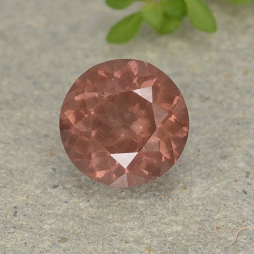 1.81ct Natürlicher Mittelrosa Malaya-Granat, Runden, VS, Photo A