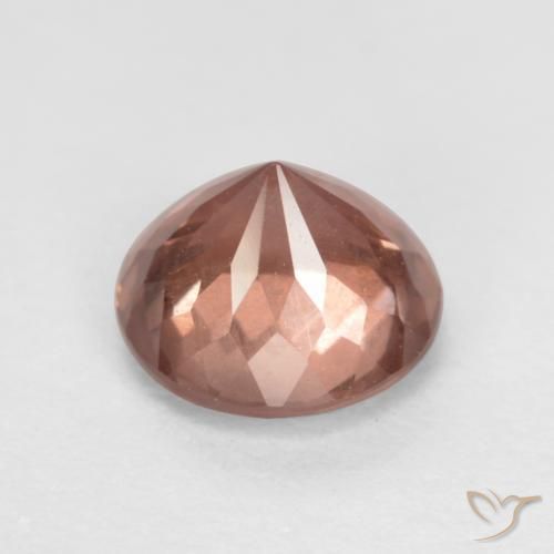 9,17 ctw natürlicher Orangerosa Malaya-Granat, Runden, VS