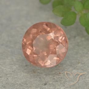 9,17 ctw natürlicher Grapefruit-Rosa Malaya-Granat, Runden, VS