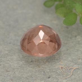 9,17 ctw natürlicher Grapefruit-Rosa Malaya-Granat, Runden, VS