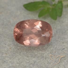 9,17 ctw natürlicher rötlich-rosa Malaya-Granat, Kissen, VS