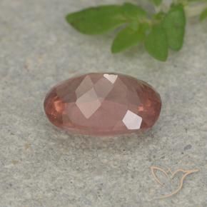 9,17 ctw natürlicher rötlich-rosa Malaya-Granat, Kissen, VS