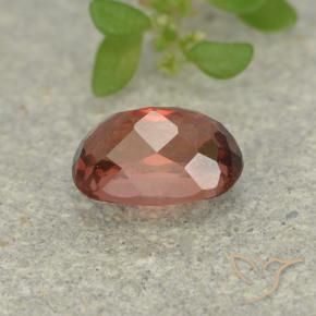 9,17 ctw natürlicher tiefrose-rot Malaya-Granat, Kissen, VS