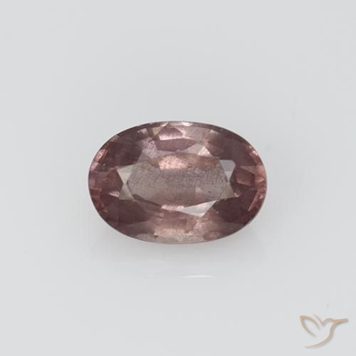 0.70ct Natürlicher Tiefes Rosenholzrosa Malaya-Granat, Oval, VS, Photo A