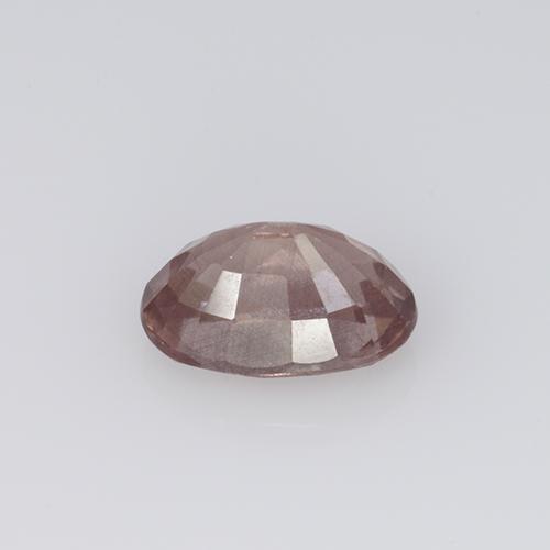0,70 ctw natürlicher rosafarbener Malaya-Granat, Oval Schliff, VS