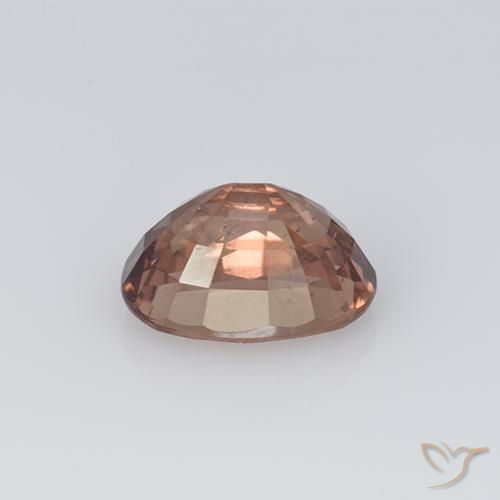9,17 ctw natürlicher hellrosa Malaya-Granat, Oval, VS