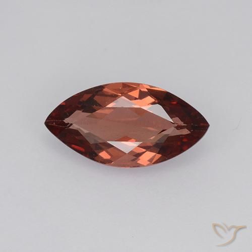 1.22ct Natürlicher rose-rot Malaya-Granat, Marquise, VVS-VS, Photo A