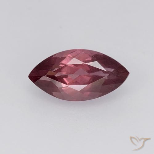 1.17ct Natürlicher tiefrosa Malaya-Granat, Marquise, VS, Photo A