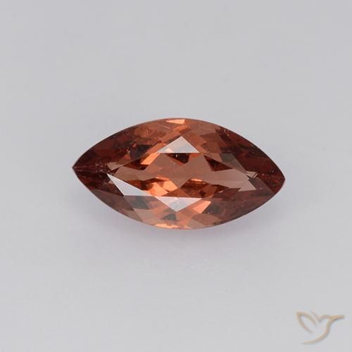 1.10ct Natürlicher Mittelrot Malaya-Granat, Marquise, VVS-VS, Photo A